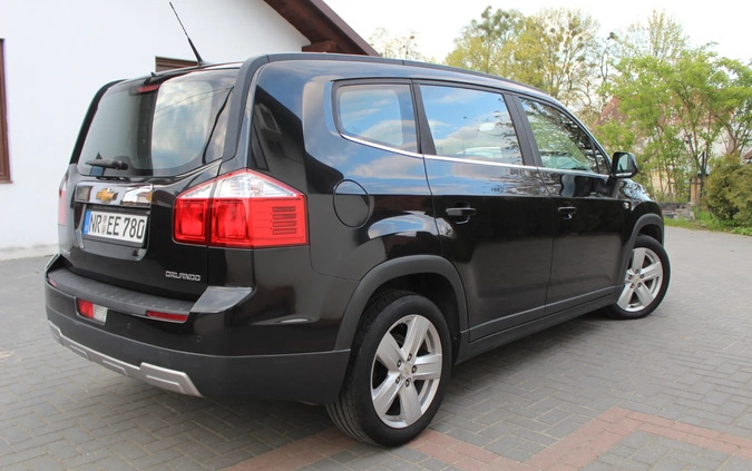 Chevrolet Orlando cena 24800 przebieg: 218342, rok produkcji 2011 z Olsztyn małe 301